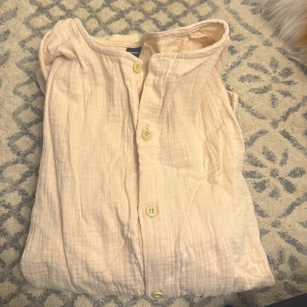 Men’s long sleeve linen shirt